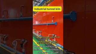 Hochtemperatur-Tunnelofen #Ofenhersteller #Tunnelofen #Ziegelfabrik #madeinchina #im Ofen gebrannt
