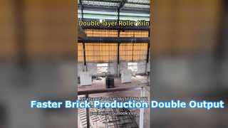 Industrieller Doppelstock-Rollenofen